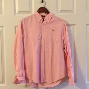 Ralph Lauren pink Oxford